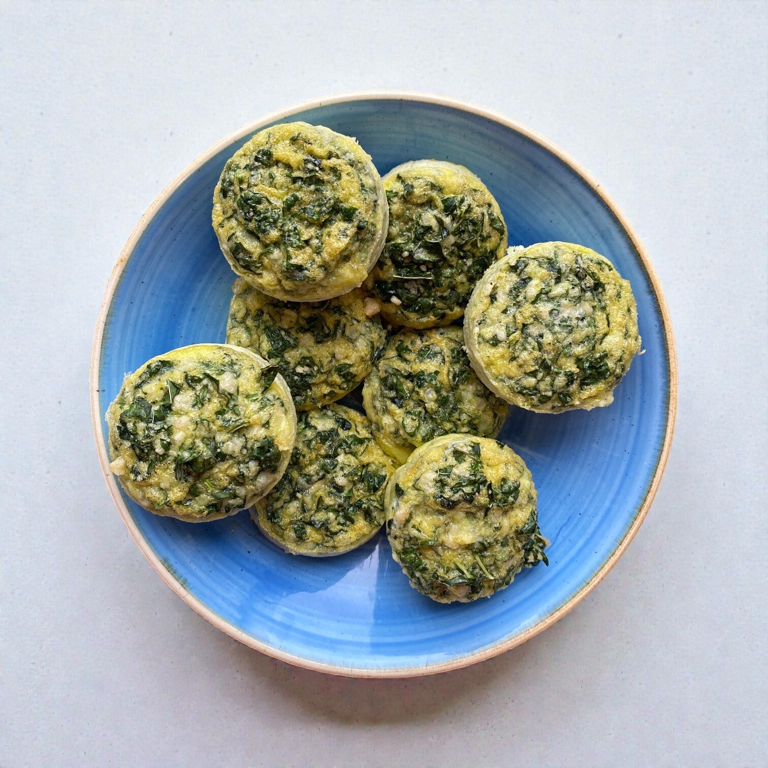 Kale and Parmesan Egg Bites
