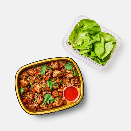 Chopped Chicken Lettuce Cups