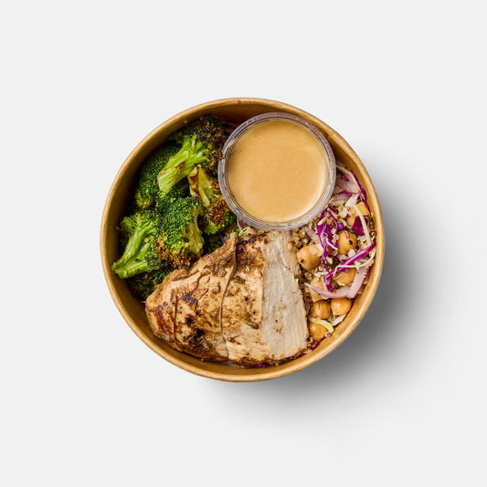 Chicken Quinoa Bowl with Broccoli