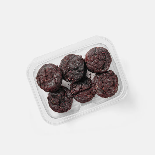 Mini Chocolate Zucchini Muffins