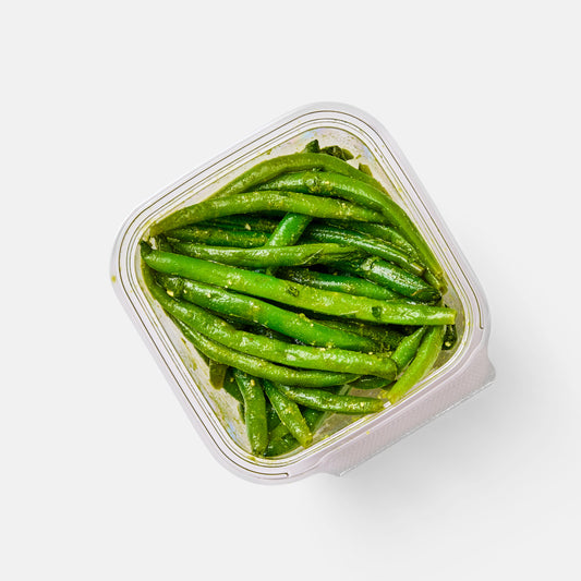 Organic Green Beans with Parsley Pesto