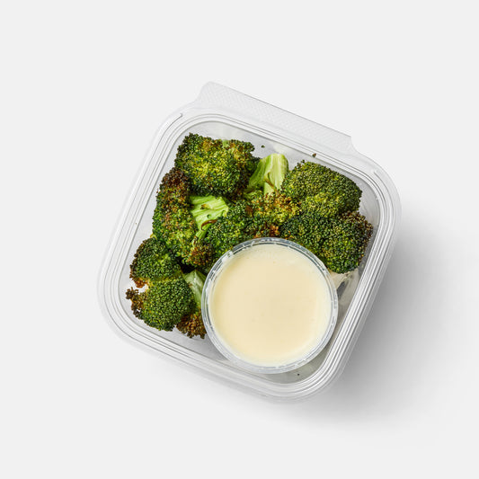 Roasted Broccoli with Lemon Garlic Vinaigrette