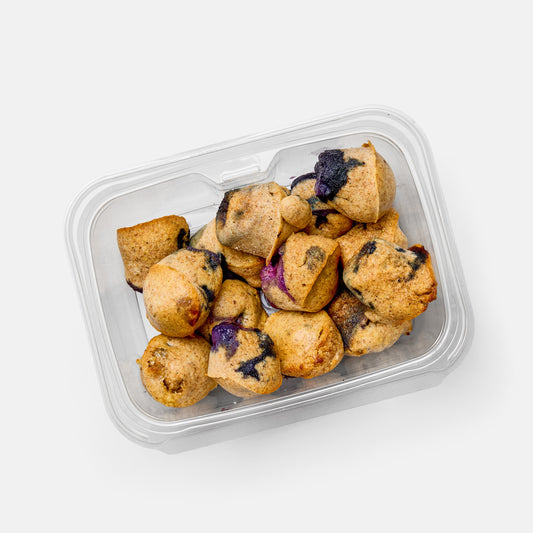Whole Wheat Blueberry Muffins