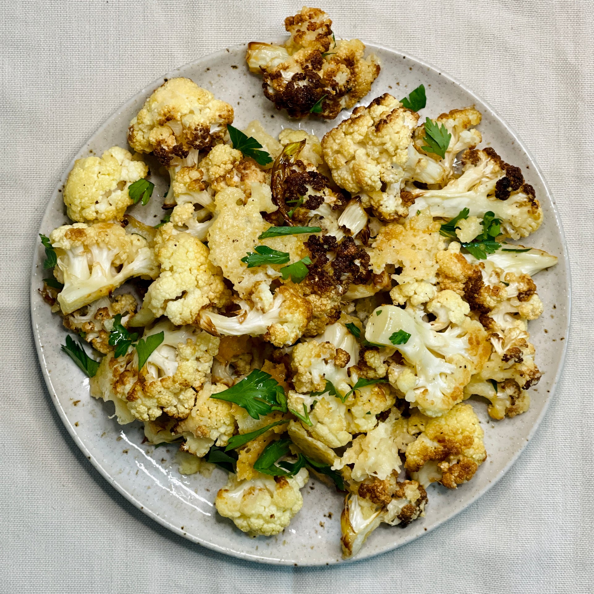 Parmesan Roasted Cauliflower