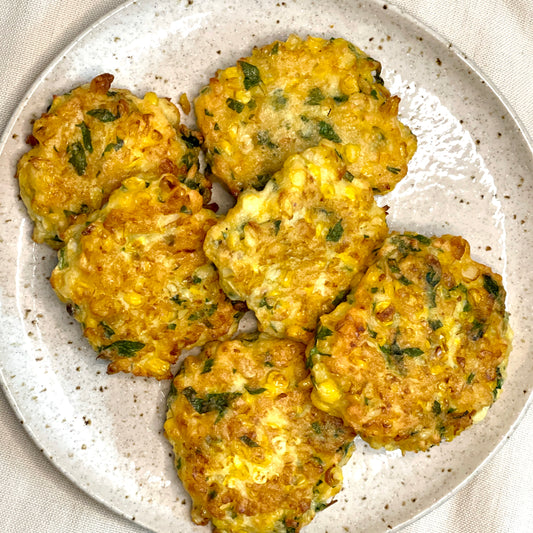GF Corn & Cheddar Pancakes