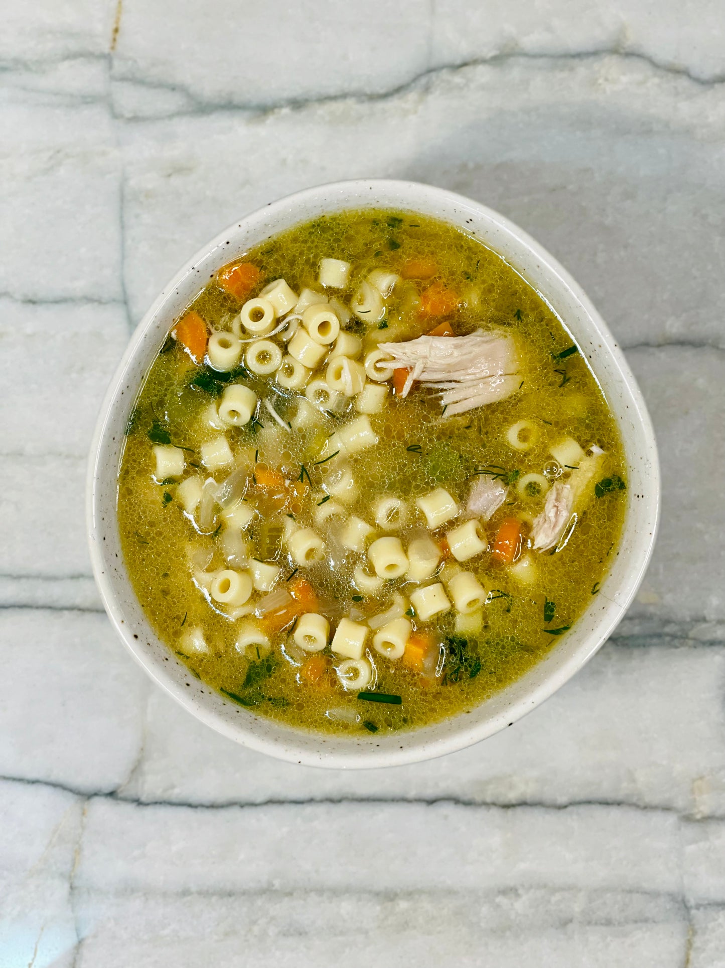 Classic Chicken & Ditalini Vegetable Soup